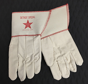 DETROIT SPECIAL CANVAS DOUBLE PALM - Tagged Gloves